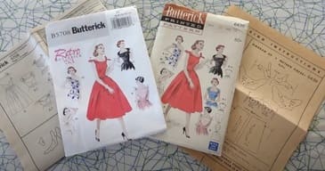 Butterick 6439 and B5708 Patterns